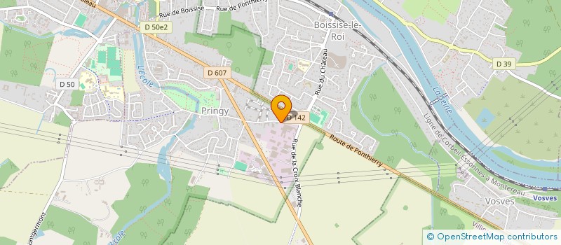 localisation de l'entreprise JEM à PRINGY