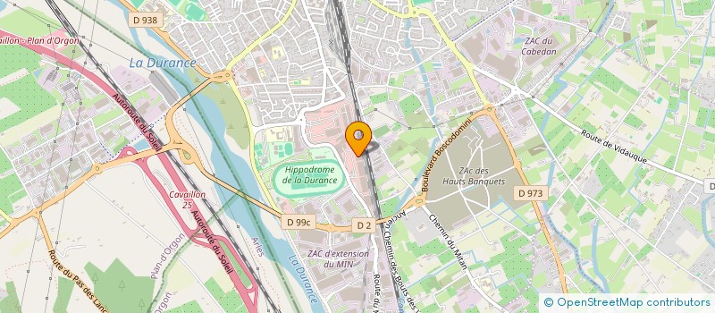 localisation de l'entreprise JEM  CAVAILLON