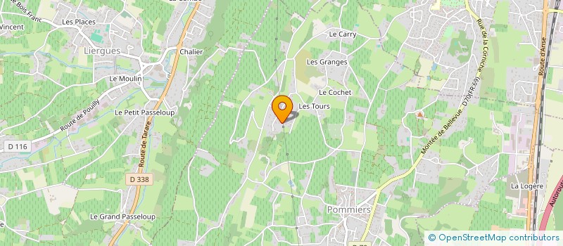 localisation de l'entreprise JEM à POMMIERS