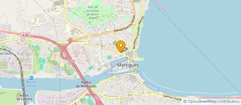 localisation de l'entreprise JEM à MARTIGUES