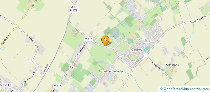 localisation de l'entreprise JEM à AUBERS