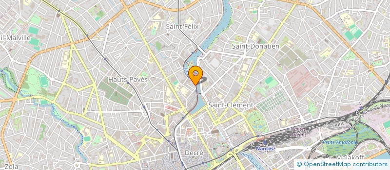 localisation de l'entreprise JEM à NANTES