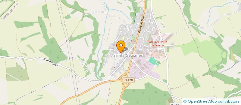 localisation de l'entreprise JEM à PEIGNEY