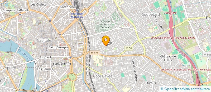 localisation de l'entreprise JEM à TOULOUSE