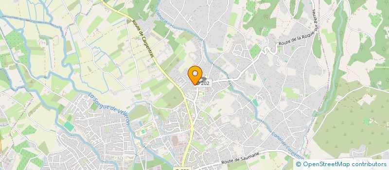 localisation de l'entreprise JEM  L'ISLE-SUR-LA-SORGUE