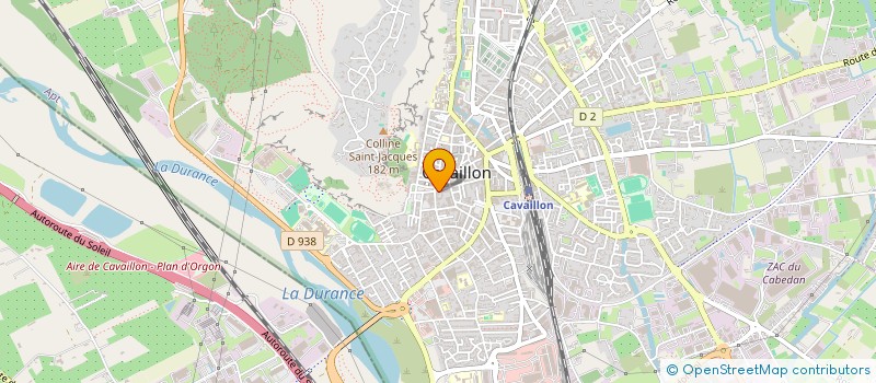 localisation de l'entreprise JEM AUDITION  CAVAILLON
