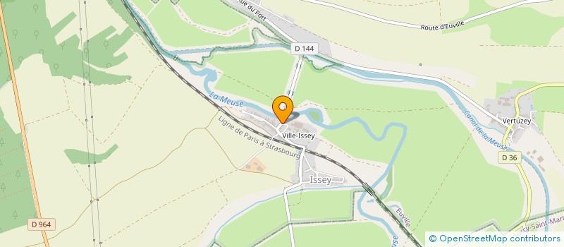 localisation de l'entreprise JEM GESTION à EUVILLE