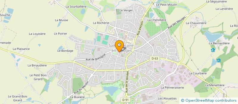 localisation de l'entreprise JEM IMMOBILIER à SEVREMOINE