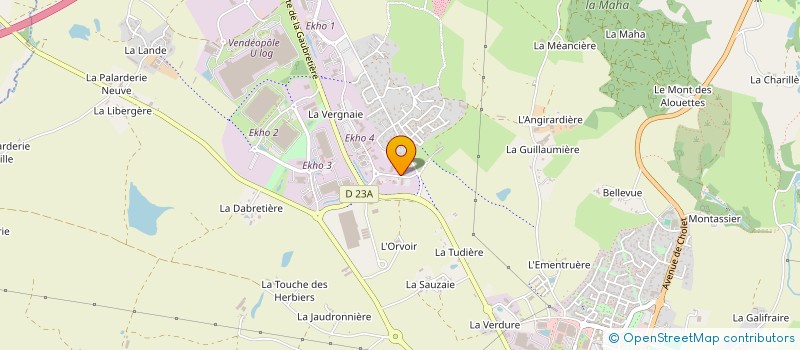 localisation de l'entreprise JEM IMMOBILIER à LES HERBIERS
