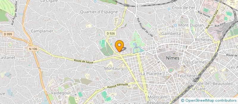 localisation de l'entreprise JEM INVESTISSEMENTS  NIMES