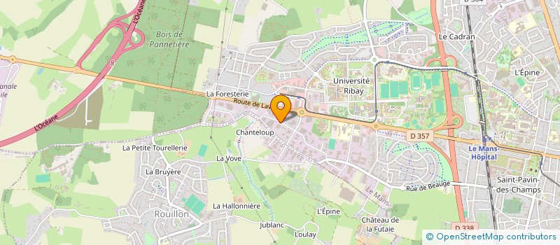 localisation de l'entreprise JEM'LAB à LE MANS