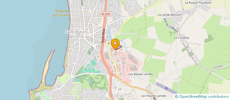 localisation de l'entreprise JEM OPTIQUE à SAINT BREVIN LES PINS