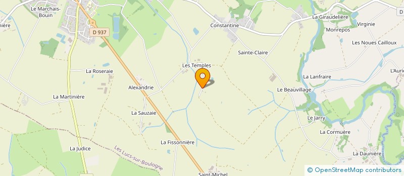 localisation de l'entreprise JEM'S  LES LUCS-SUR-BOULOGNE