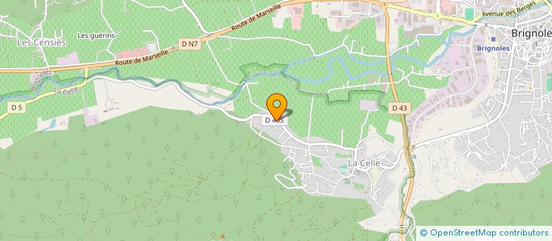 localisation de l'entreprise JEM'S EVENTS  BRIGNOLES