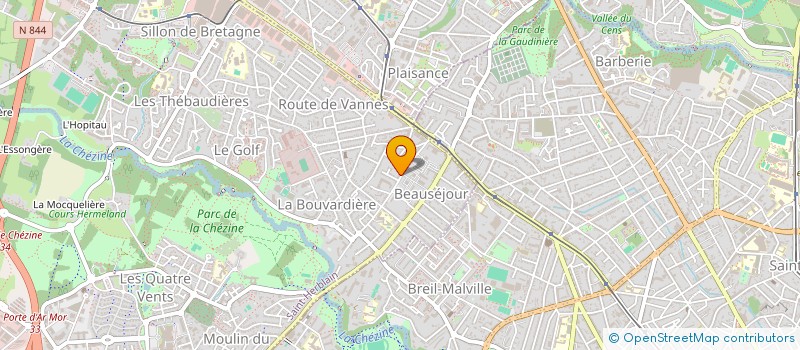 localisation de l'entreprise JEM.Z  SAINT-HERBLAIN