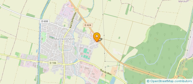 localisation de l'entreprise JEMA  MARCKOLSHEIM