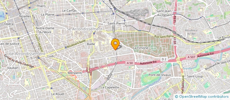 localisation de l'entreprise JEMA à MARSEILLE
