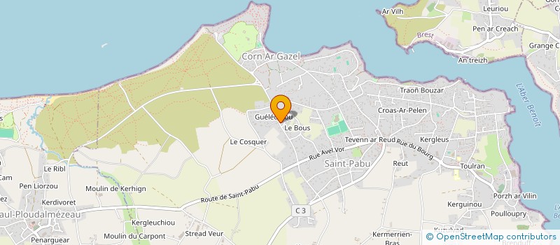 localisation de l'entreprise JEMA  SAINT-PABU