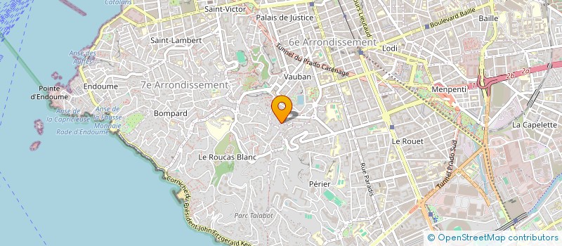 localisation de l'entreprise JEMA à MARSEILLE