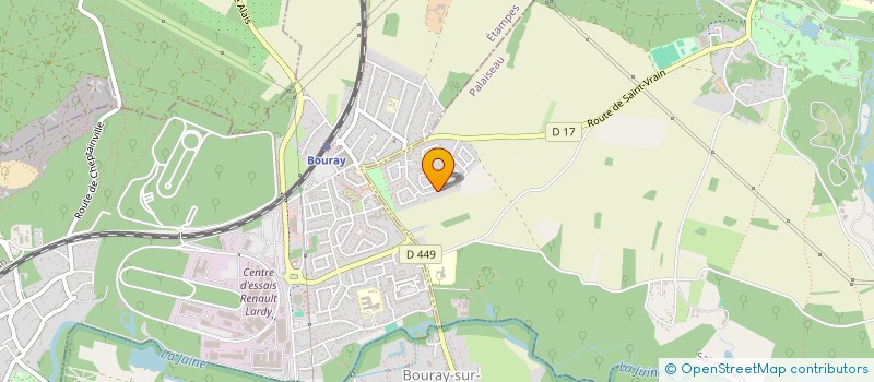 localisation de l'entreprise JEMA  SAINT-VRAIN