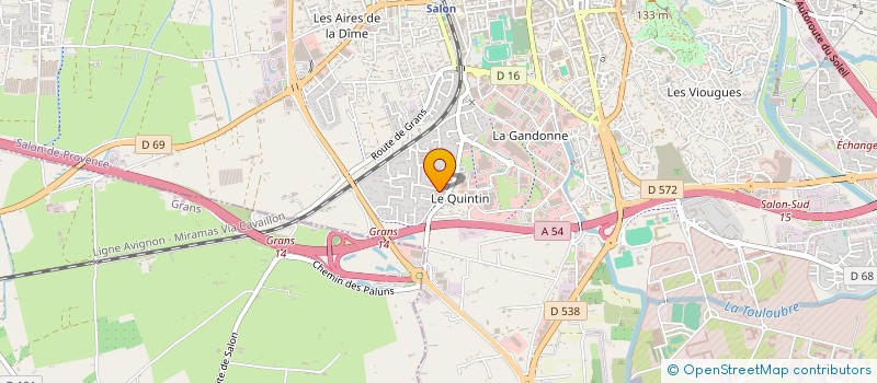 localisation de l'entreprise JEMA à SALON-DE-PROVENCE