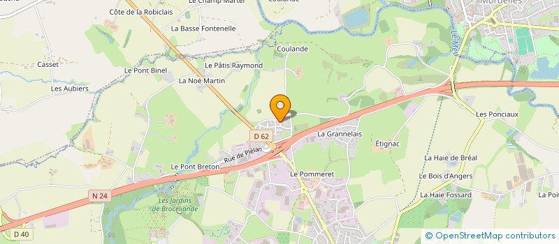 localisation de l'entreprise JEMA  BREAL-SOUS-MONTFORT