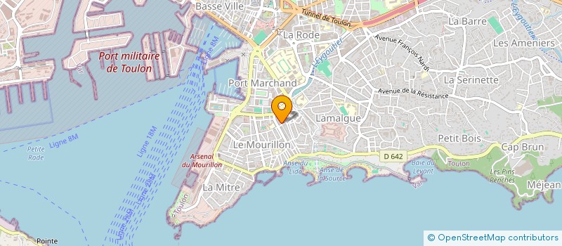 localisation de l'entreprise JEMA à TOULON