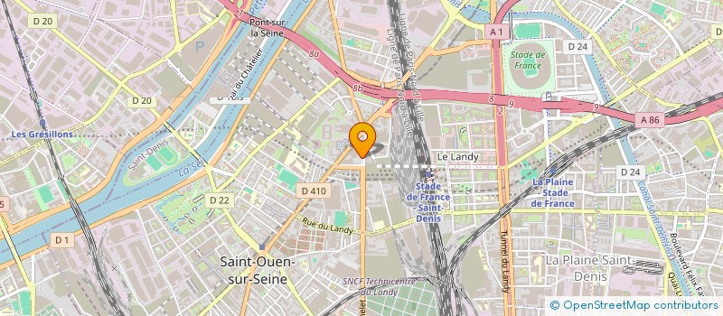 localisation de l'entreprise JEMAA à SAINT-DENIS