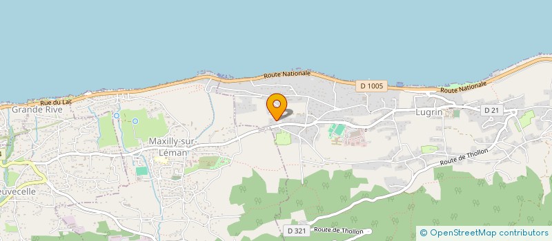 localisation de l'entreprise JEMAC  LUGRIN