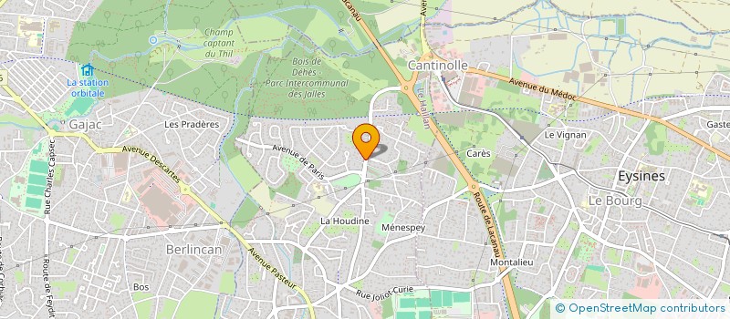 localisation de l'entreprise JEMACK  LE HAILLAN