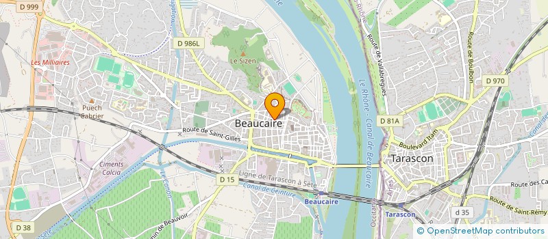 localisation de l'entreprise JEMACOGI  BEAUCAIRE