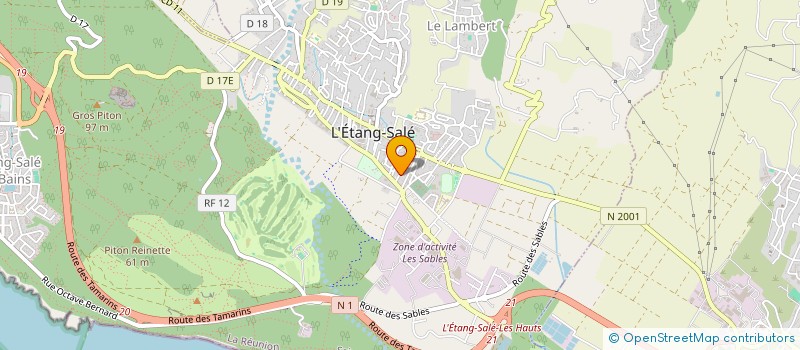 localisation de l'entreprise JEMAF  L'ETANG-SALE