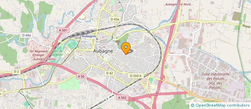localisation de l'entreprise JEMAFORM  AUBAGNE