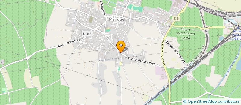 localisation de l'entreprise JEMAFRE  MANDUEL