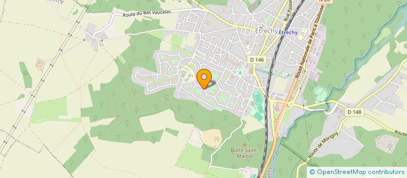 localisation de l'entreprise JEMALEX HOLDING  ETRECHY