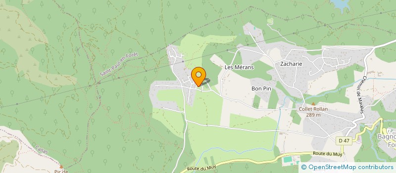 localisation de l'entreprise JEMANATI  BAGNOLS-EN-FORET