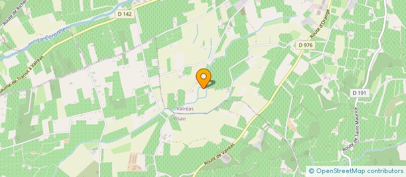 localisation de l'entreprise JEMANNE à VALREAS
