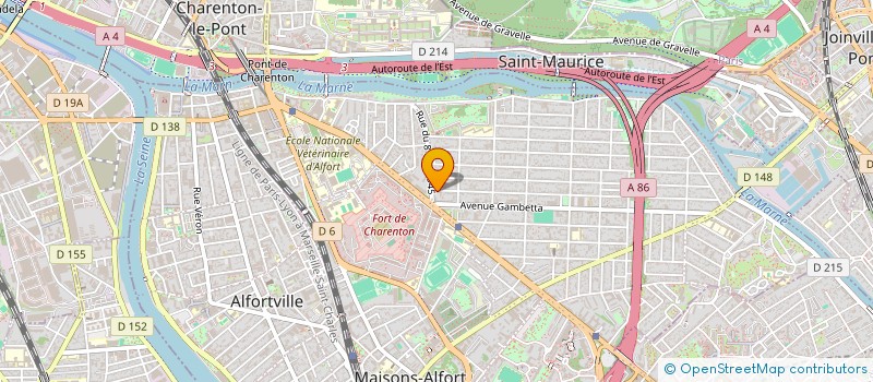 localisation de l'entreprise JEMAP à MAISONS-ALFORT