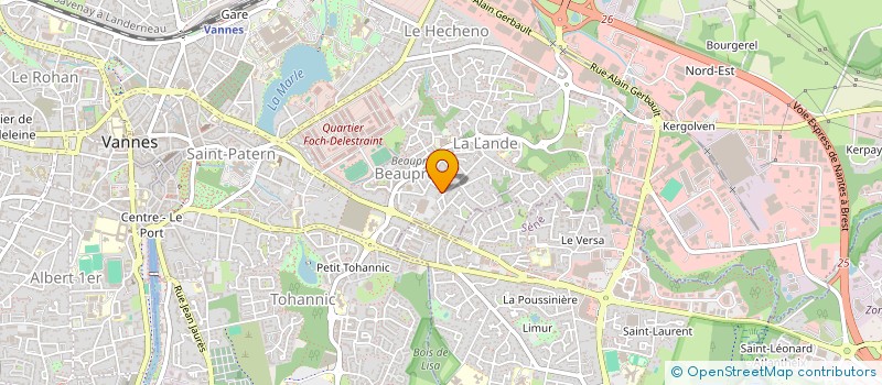 localisation de l'entreprise JEMAPI à VANNES