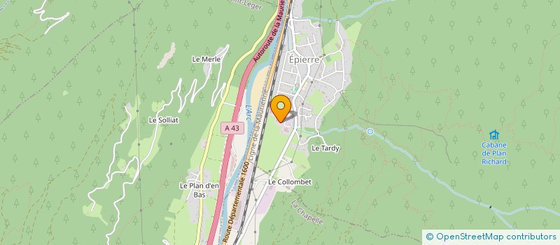 localisation de l'entreprise JEMAPLAST à EPIERRE