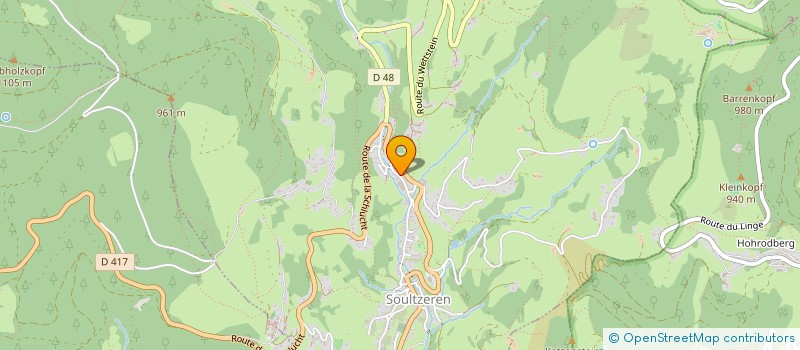 localisation de l'entreprise JEMAT  SOULTZEREN