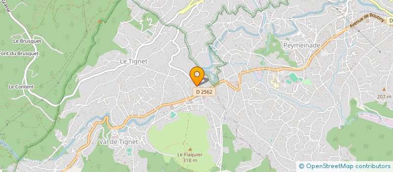 localisation de l'entreprise JEMAU à LE TIGNET