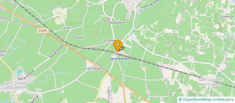 localisation de l'entreprise JEMAVI HOLDING à SAINT-EMILION