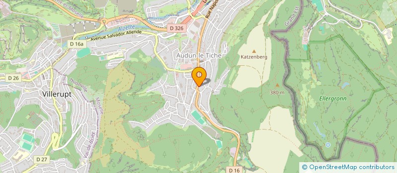 localisation de l'entreprise JEMAX à AUDUN-LE-TICHE