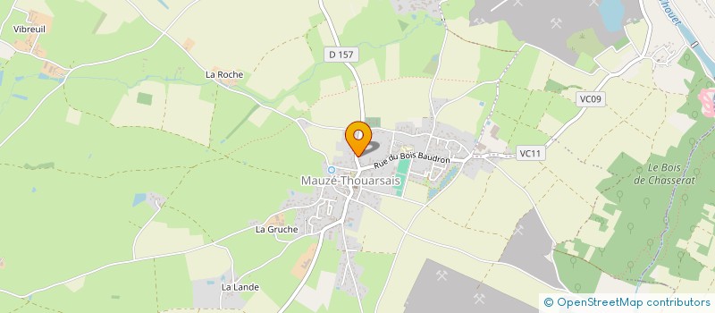 localisation de l'entreprise JEMAX  THOUARS