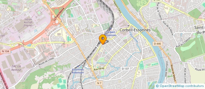localisation de l'entreprise JEMEAUX ET PLUS à CORBEIL-ESSONNES