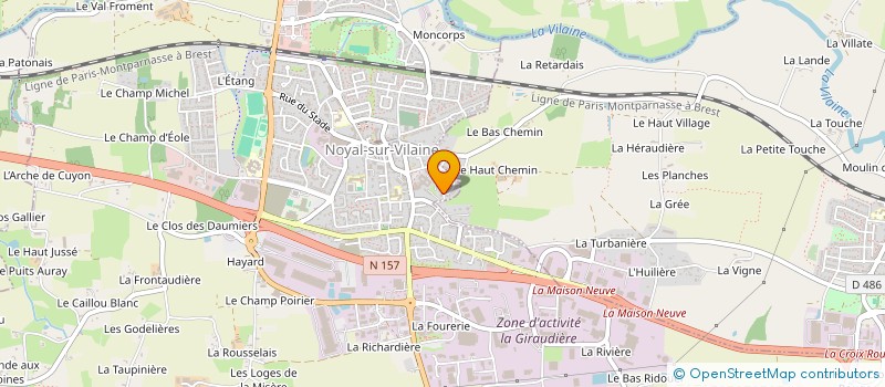 localisation de l'entreprise JEMEFLO  NOYAL-SUR-VILAINE