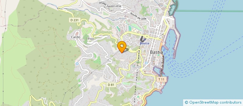 localisation de l'entreprise JEMI-LANA à BASTIA