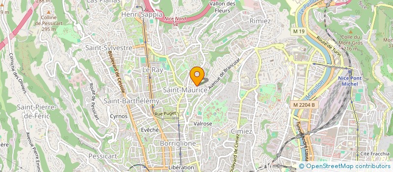 localisation de l'entreprise JEMISPORT à NICE