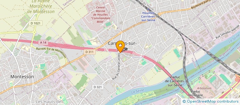 localisation de l'entreprise JEMITANE à CARRIERES-SUR-SEINE